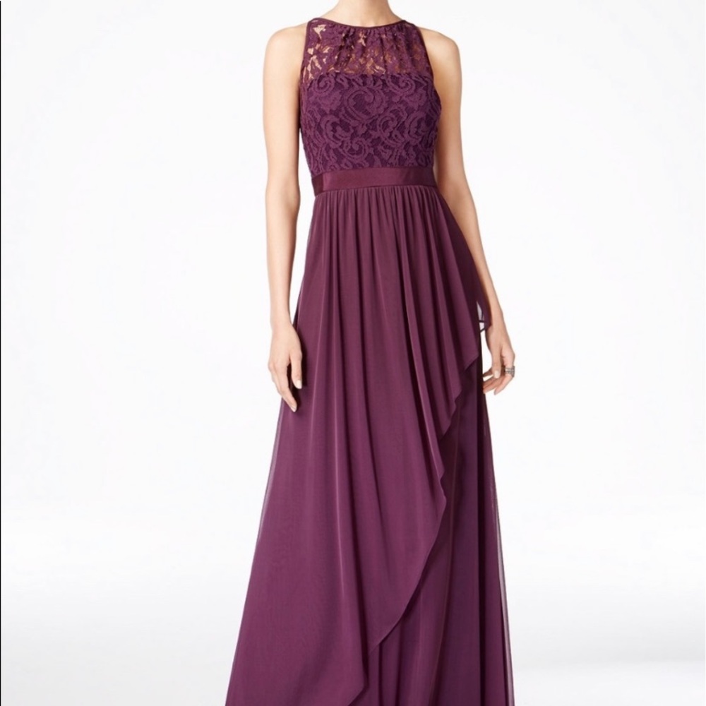 Adrianna Papell Lace Gown